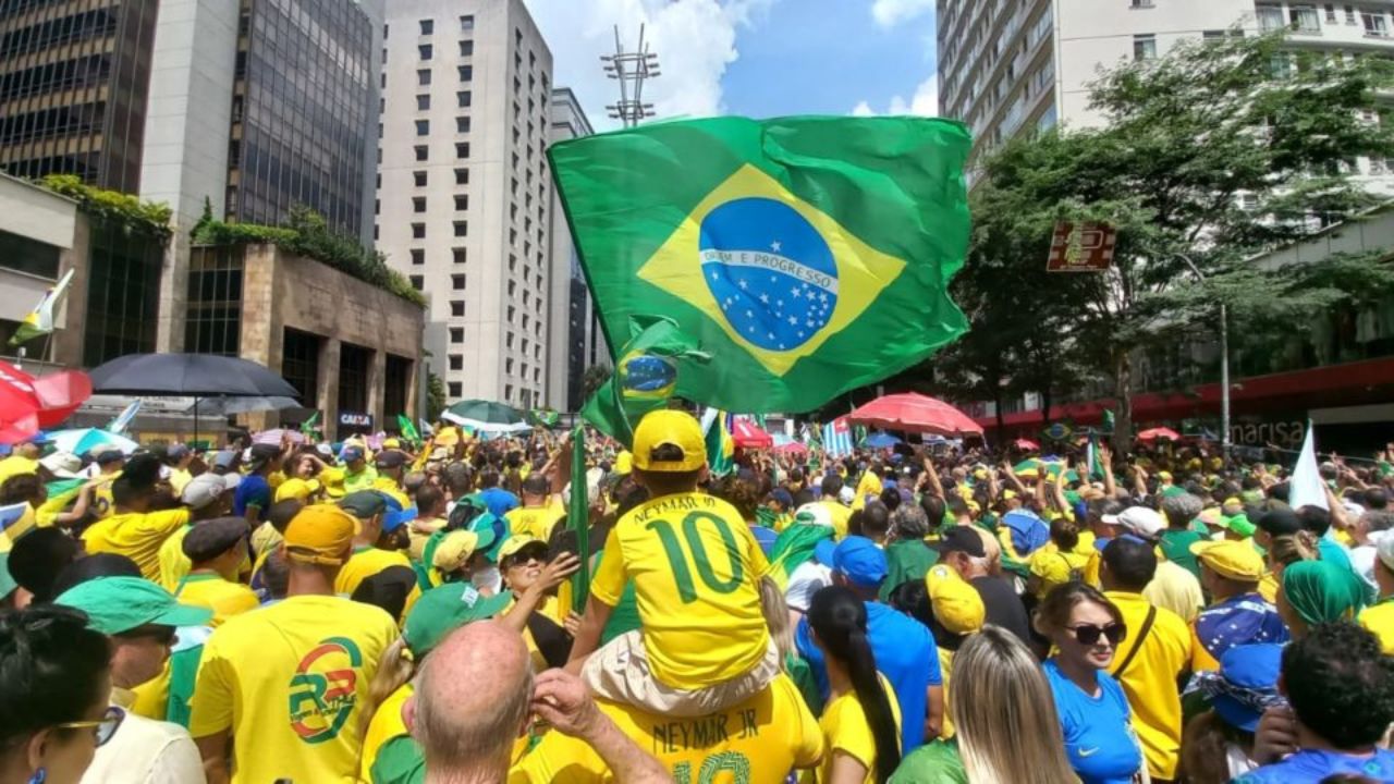 manifestação paulista Bolsonaro